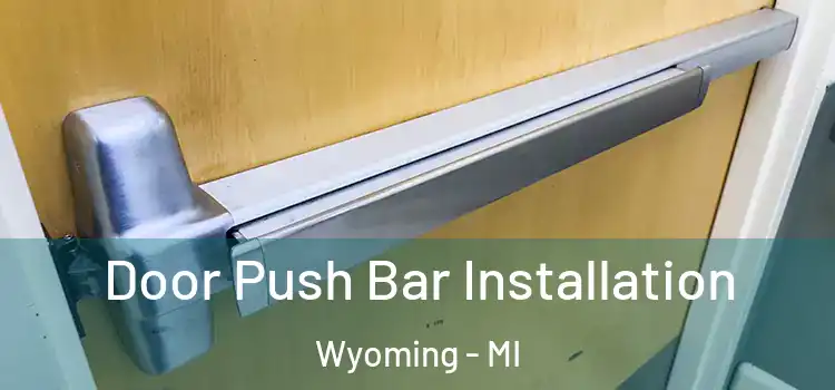  Door Push Bar Installation Wyoming - MI